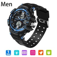 Pria Wanita Beberapa Outdoor Digital Watch Analog 50 M WaterproofWatchwith Chronograph. Alarm. Desain Klasik Kalender DateWindow (Tidak Ditentukan) (LUAR NEGERI)-Intl