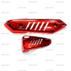 Merah - Honda Beat FI Scoopy Vario 110 ESP POP Cover Filter Tutup Pelindung Muffler Knalpot