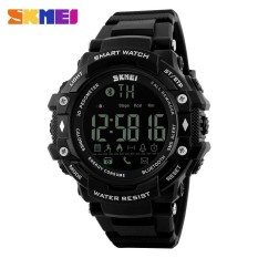 SKMEI Merek Watch 1226 Pria Menonton Fashion Kolam Olahraga Digital Watches Pedometer Kalori Bluetooth Kebugaran Tracker Remote Kamera
