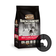 merrick backcountry raw infused 1.8 kg dog great plain red meat recipe with beef lamb and ra