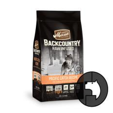 merrick backcountry raw infused 1.8 kg dog pacific catch recipe with salmon whitefish and tr
