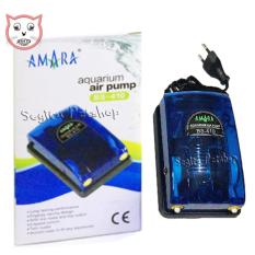 MESIN GELEMBUNG AIR AKUARIUM OKSIGEN AQUARIUM 2 LUBANG - AMARA BS 410