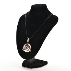 Kalung Logam untuk Fan Hot Anime Naruto Uchiha Itachi Syaringan Cosplay-Intl