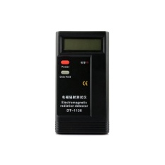 MHS Dt-1130 Portable Digital Display Elektromagnetik RadiationDetectoremf Meter Tester dengan Stand (Hitam)-Intl
