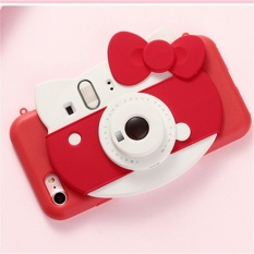 Mhstore (Warna: Merah Busur KT Kucing (Silikon Self-Perkakas Pengatur Waktu Lampu) dengan Kotak/Ukuran: iphone6 (4.7)),-Intl