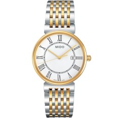 MIDO M009.610.22.013.00 - Dorada - Analog - Jam Tangan Wanita - Bahan Tali Stainless Steel - Silve/Gold