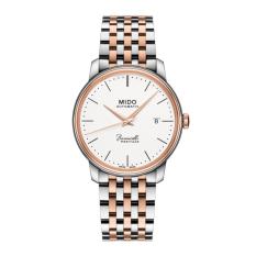 MIDO M027.207.22.010.00 - Baroncelli Heritage - Automatic - Analog - Jam Tangan Wanita - Bahan Tali Stainless Steel - Two Tone