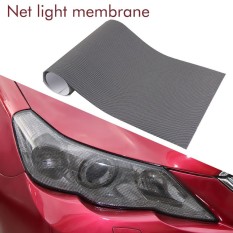 Mingrui Auto Motor50x100CM Jala Hitam Lembar Lapisan Film untuk Kendaraan Mobil Lampu Depang Lampu Belakang Lampu Kabut-Intl