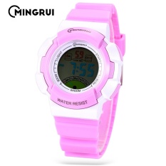 Mingrui Mr-8540061 Digital LED Anak Kalender Kronograf Display 3atm Jam Tangan-Intl