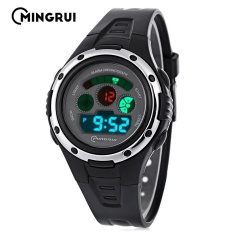 Mingrui Mr-8558095 Digital LED Anak Kalender Kronograf Display 3atm Jam Tangan-Intl