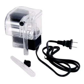 Mini Aquarium Tangki Ikan Power Filter Pompa Air Slim Sirkulasi