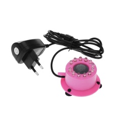 Mini Warna-warni Lampu Gantung Lampu Bawah Air dengan 12 LED Air Curtain Bubbles Batu Akuarium Tangki Ikan Aksesori-Intl