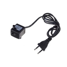 Mini DC Pompa Submersible Fountain Aquarium Pompa Air (Warna: Hitam)-Intl