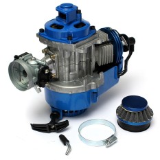 Mini Moto Mini Moto Sepeda Air Cooled 49cc Mesin Balap Biru Quad Kotoran Dirtbike GP-Intl