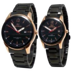 Mirage Date - Jam Tangan COUPLE - Stainless Steel - MRG 710
