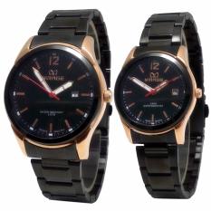 Mirage - M985 - Black Gold - Jam Tangan Couple Serries - Stainlessteel