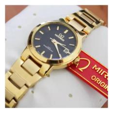 Mirage - - MGE776MLG - Jam Tangan Wanita Original - strap Stainless - Black Gold