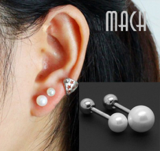 Modis Barbel Mutiara Imitasi Anting