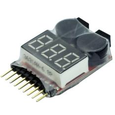 Modul 1-8S Lipo Battery Low Voltage Buzzer Checker Alarm RC Quadcopter Remote Control Module