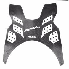 Monster Karpet Motor Beat FI 2013-2016 - Beat FI yang Spidometernya Belum Digital/LCD - Putih