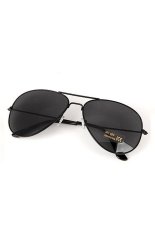 Moreno Kacamata Hitam Cop Pilot Style - Hitam