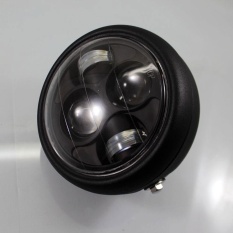 Motor Motorcycle Projector Pure White Headlight Hi/Lo LED Light Beads Lamp Bulb Lamps - intl