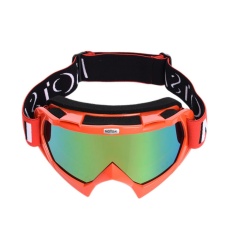 Motorbike Eyewear Lintas Negara Helm Penahan Angin Kacamata Goggles Ski Berkuda Kacamata Eye Protective Gear Motor Goggles Merah-Intl