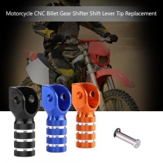 Motor CNC Billet Gear Shifter Shift Lever Tip Penggantian untuk KTM SX SXF EXC SMC Hitam-Intl
