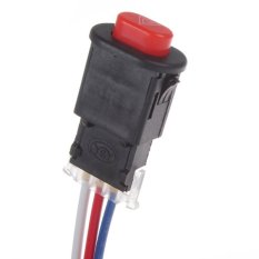 Double Flash Berbahaya Sepeda Motor Mini Saklar Lampu With 3 Kabel Dibangun Di Kunci