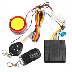 Sepeda Motor Skuter & Tangan) Sistem Alarm Keamanan Remote For Mengendalikan Mesin Dihidupkan Suzuki Honda Yamaha 12 V Universal (Aneka Warna Sprei -Intl