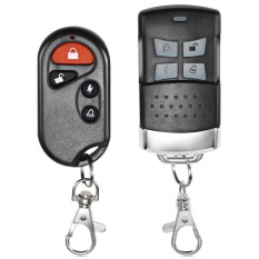 Motor Aksesoris Dua Cara Sepeda Motor Alarm Sistem (Hitam)-Internasional