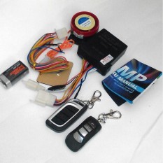 MP One Way Alarm Motor Remote lengkap - Alarm Motor MP 1 Way + Auto Jeda Injeksi
