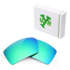 MRY Polarized Penggantian Lensa untuk Penutup Mata 2 Bingkai Kacamata Hitam Emerald Green-Intl