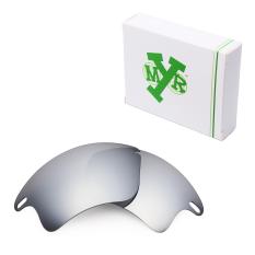 MRY POLARIZED Penggantian Lensa untuk Jaket Cepat XL Sunglasses Frame Silver Buatan-Internasional