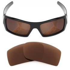 MRY Polarized Lensa Pengganti untuk Kacamata Gascan Perunggu Coklat-Internasional