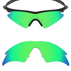 MRY Polarized Lensa Pengganti untuk M Bingkai Kacamata Sweep Bingkai Emerald Green-Intl