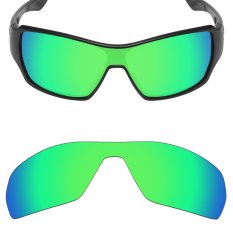 MRY Polarized Penggantian Lensa untuk Cabang Bingkai Kacamata Hitam Emerald Green-Intl
