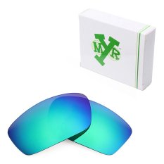 MRY Polarized Lensa Pengganti untuk Splinter Bingkai Kacamata Hitam Emerald Green-Intl