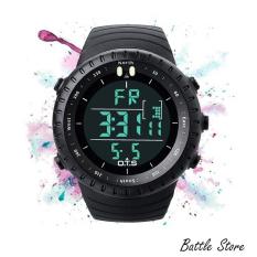Jam Tangan Pria Wanita Murah Anti Air 50M - Hitam