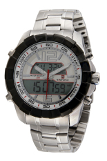 Navi Force NF9025 SS Jam Tangan Pria - Silver - Stainless Steel