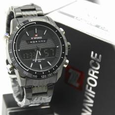 Naviforce Dual Time NF9024NY Jam Tangan Pria Tali Rantai Original