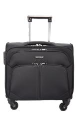 Navy Club Koper Kabin - Koper Softcase Nylon 4 Roda Putar - 2020 16 Inch - Hitam - Gratis Pengiriman JABODETABEK