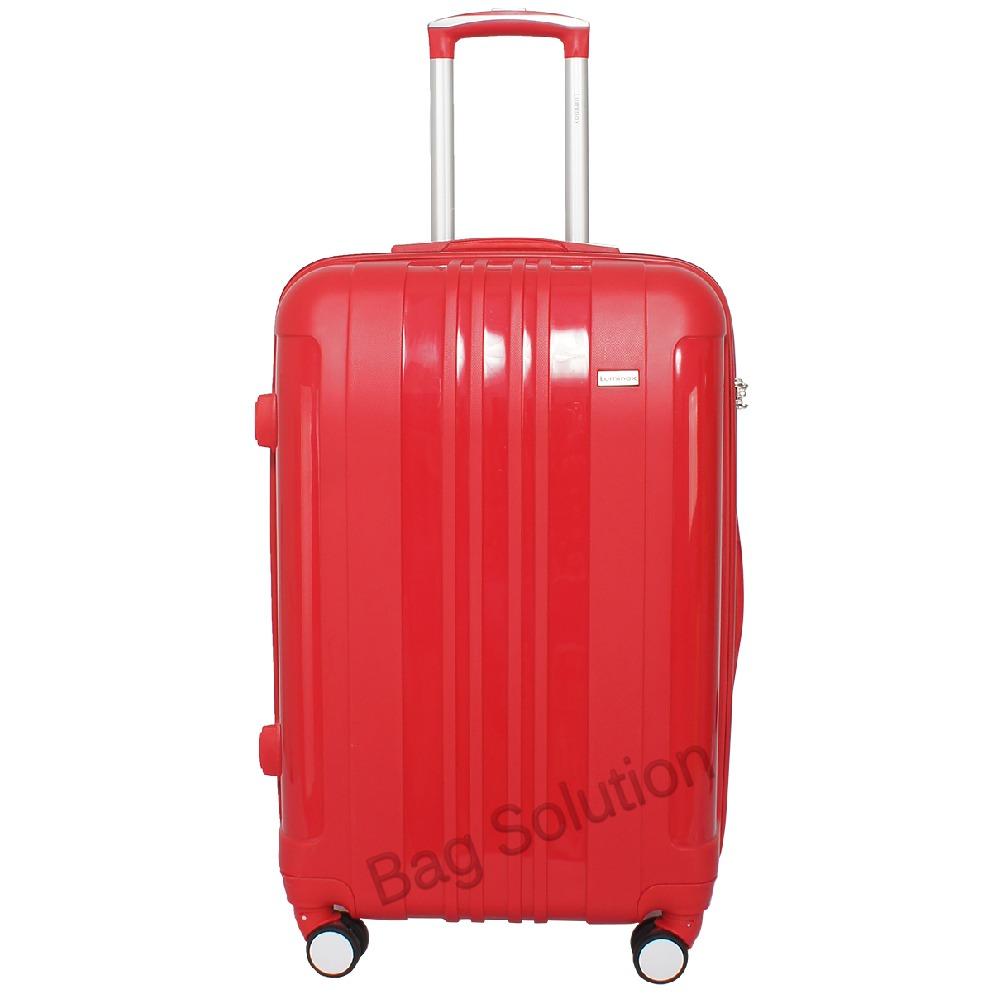 Luminox Tas Koper Hardcase PP - 4 Roda Putar - Kunci TSA GGCA Size 20 Inch