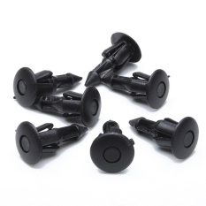 Baru 10x Rivet Motor Fairing Trim Pengunci Klip 6mm untuk Honda Yamaha-Intl