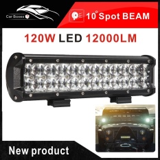 Baru 120 W LED Light Bar Spot Beam untuk Offroad Work Light SUV ATV 4x4 4WD Trailer Truk Boat Ute Car Lampu LED Mobil Bohlam LED 12 V 24 V 6000 K-Intl