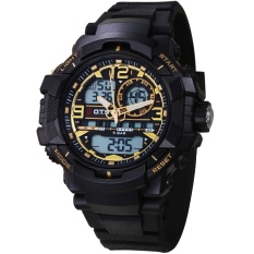 New arrivals Mens sports Watch Jam Tangan es Quartz OTS brand 50m Outdoor Waterproof Multifunction Analog LED Digital Military Watch Jam Tangan 8073 - intl