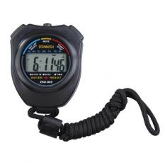 Baru Digital Stopwatch Penghitung Waktu Chronograph Sports Georgia With Tali