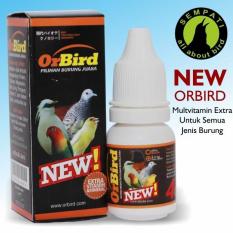 New Nutrisi Orbird Obat Burung Sakit Mata Serak Pilek Lumpuh Stress Mencret Kapur