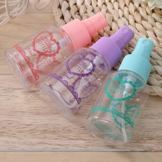 Baru Portable Ukuran Kecil Contoh Kosong Botol 50 Ml Kosmetik Botol Semprot-Internasional