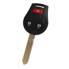 Baru Kunci Remote Shell 3 Tombol untuk NISSAN MARCH Sunny Maxima AltimaSentra Versa Keyless Entry Fob Case Housing Mobil Alarm Cover-Intl